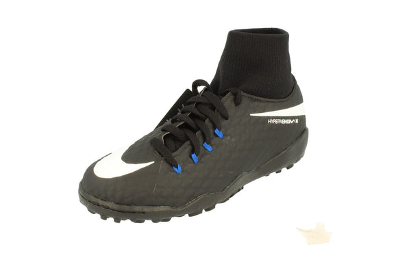Nike Junior Hypervonomx Phelon 3 Df Tf Football Boots 917775 002 - KicksWorldwide
