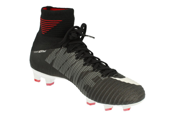 Nike Junior Mercurial Superfly V Df FG Football Boots 921526  002 - Black White Dark Grey 002 - Photo 0