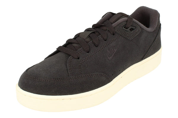 Nike Grandstand II Suede Mens Trainers Aa2195  001 - Oil Grey Sail 001 - Photo 0