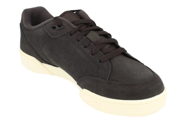 Nike Grandstand II Suede Mens Trainers Aa2195  001 - Oil Grey Sail 001 - Photo 0