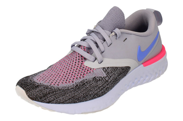 Nike Womens Odyssey React 2 Flyknit Ah1016 500 - Indigo Haze Sapphite Black 500 - Photo 0