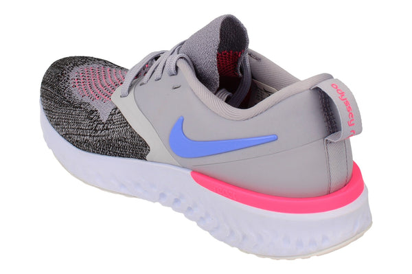 Nike Womens Odyssey React 2 Flyknit Ah1016 500 - Indigo Haze Sapphite Black 500 - Photo 0