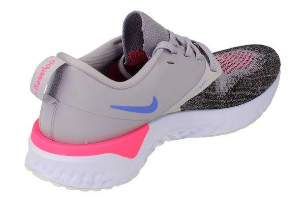 Nike Womens Odyssey React 2 Flyknit Ah1016 500 - Indigo Haze Sapphite Black 500 - Photo 0