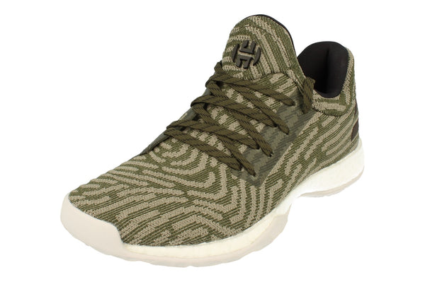 Adidas Harden Vol.1 Mens Basketball Trainers Sneakers AH2113 AH2113 - White Black Green Ah2113 - Photo 0