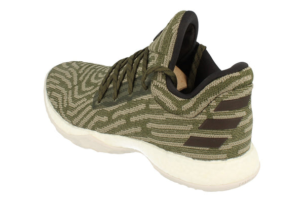 Adidas Harden Vol.1 Mens Basketball Trainers Sneakers AH2113 AH2113 - White Black Green Ah2113 - Photo 0