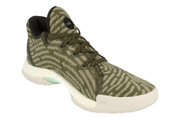 Adidas Harden Vol.1 Mens Basketball Trainers Sneakers AH2113 AH2113 - White Black Green Ah2113 - Photo 0