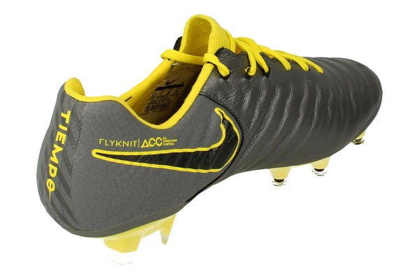 Nike Legend Elite 7 FG Mens Football Boots Ah7238  070 - Dark Grey Opti Yellow Black 070 - Photo 0