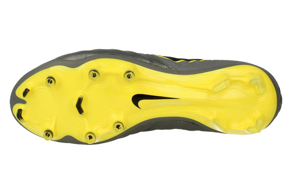 Nike Legend Elite 7 FG Mens Football Boots Ah7238  070 - Dark Grey Opti Yellow Black 070 - Photo 0