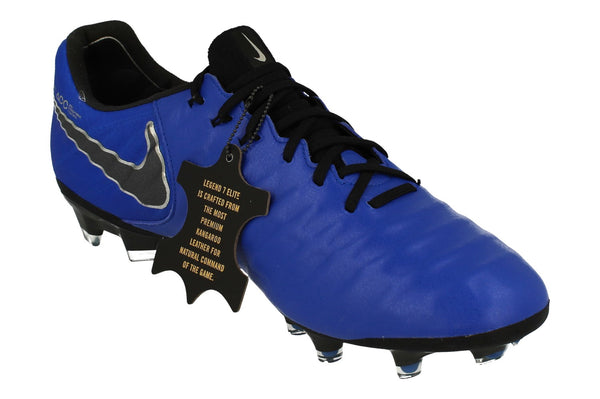 Nike Legend Elite 7 FG Mens Football Boots Ah7238  400 - Racer Blue Black 400 - Photo 0