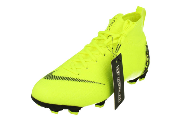 Nike Junior Superfly 6 Elite FG Football Boots Ah7340  701 - Volt Black 701 - Photo 0