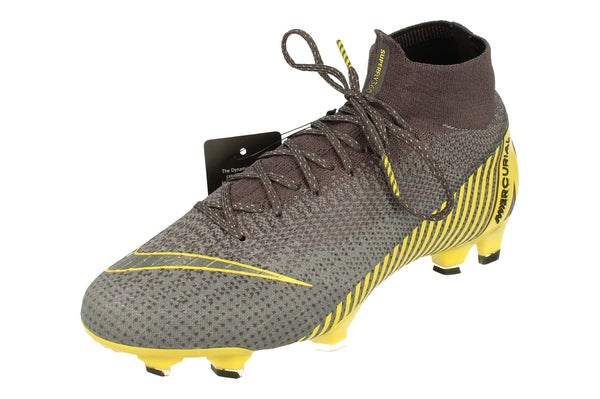 Nike Superfly 6 Elite FG Mens Football Boots Ah7365  070 - Thunder Grey Black 070 - Photo 0