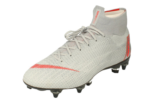 Nike Superfly 6 Elite Sg-Pro Ac Mens Football Boots Ah7366 060 - Wolf Grey Light Crimson 060 - Photo 0