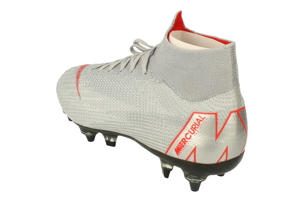 Nike Superfly 6 Elite Sg-Pro Ac Mens Football Boots Ah7366 060 - Wolf Grey Light Crimson 060 - Photo 0