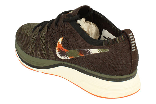 Nike Flyknit Trainers Mens Ah8396  202 - Velvet Brown Neutral Olive 202 - Photo 0
