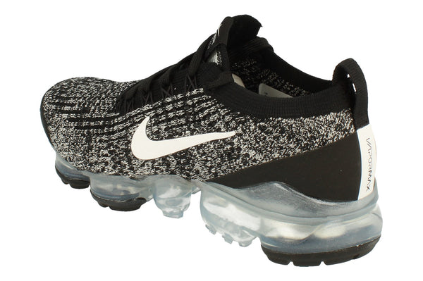 Nike Womens Air Vapormax Flyknit 3 Aj6910  001 - Black White Metallic Silver 001 - Photo 0
