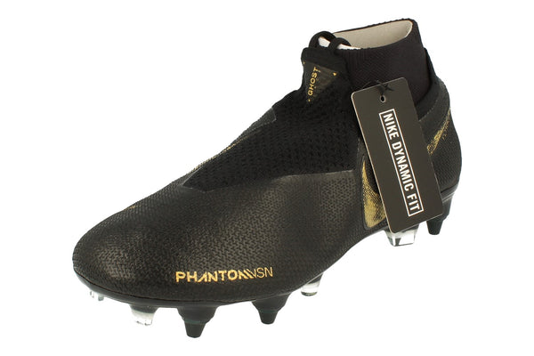 Nike Phantom Vsn Elite Df Sg-Pro Ac Mens Football Boots Ao3264  077 - Black Vivid Gold 077 - Photo 0