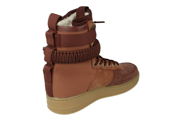 Nike Sf Af1 PRM Mens Hi Top Trainers Aq0118  200 - Dark Russet Pueblo Brown 200 - Photo 0