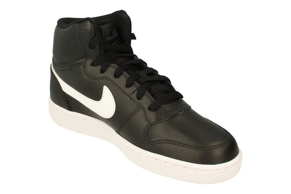 Nike Ebernon Mid Mens Trainers Aq1773  002 - Black White 002 - Photo 0