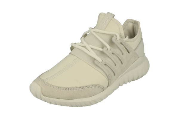 Adidas Originals Tubular Radial Mens Trainers Sneakers  - Crystal White Aq6722 - Photo 0