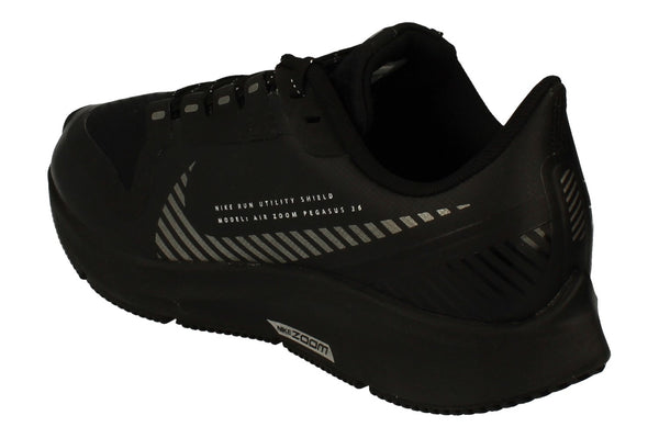 Nike Womens Air Zoom Pegasus 36 Shield Aq8006  001 - Black Metallic Silver 001 - Photo 0