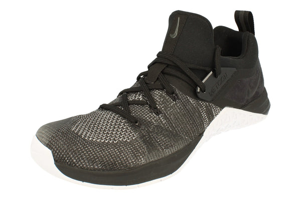 Nike Metcon Flyknit 3 Mens Aq8022  001 - Black White Matt Silver 001 - Photo 0