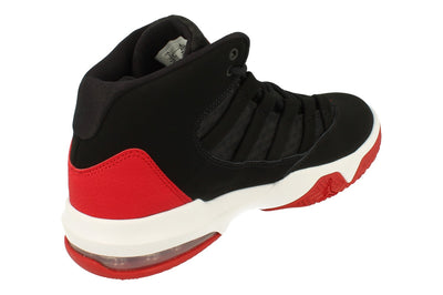 Nike Air Jordan Max Aura Mens Basketball Trainers Aq9084  023 - Black Gym Red 023 - Photo 2