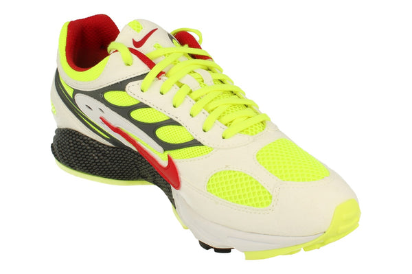 Nike Air Ghost Racer Mens At5410  100 - White Atom Red Neon Yellow 100 - Photo 0
