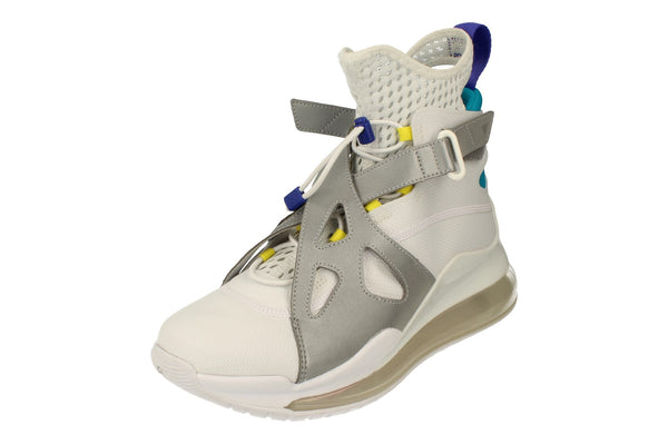 Nike Womens Air Jordan Latitude 720 Hi Top Trainers Av5187  100 - White Dynamic Yellow 100 - Photo 0