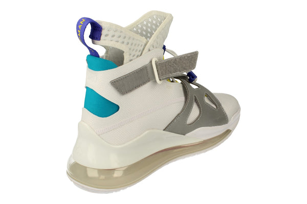 Nike Womens Air Jordan Latitude 720 Hi Top Trainers Av5187  100 - White Dynamic Yellow 100 - Photo 0