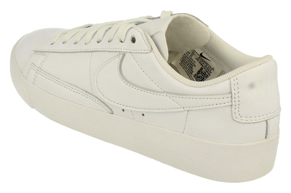 Nike Womens Blazer Low Le Trainers Av9370  111 - White White White 111 - Photo 0
