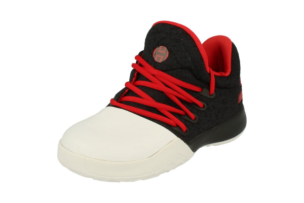 Adidas Harden Vol. 1 Childrens Trainers Sneakers  - Black Red White B49608 - Photo 0