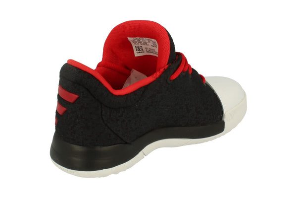 Adidas Harden Vol. 1 Childrens Trainers Sneakers  - Black Red White B49608 - Photo 0