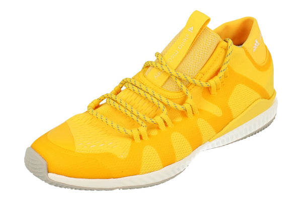 Adidas Stella McCartney CrazyTrain Bounce Mid Sneakers  - Yellow White Bb4899 - Photo 0