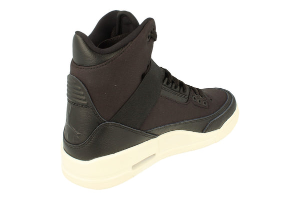 Nike Womens Air Jordan 3 Retro Exp Xx Hi Top Trainers Bq0006  001 - Black Sail 001 - Photo 0