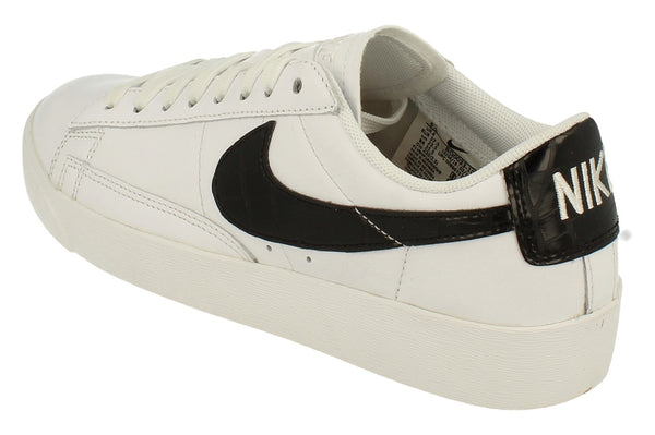 Nike Womens Blazer Low Trainers Bq0033  100 - White Black 100 - Photo 0