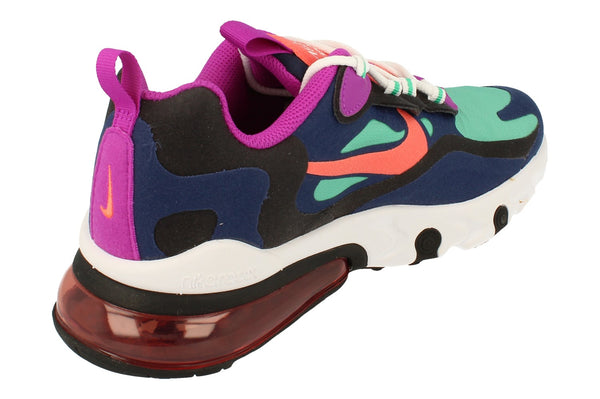 Nike Air Max 270 React GS Bq0103 402 - Blue Void Magic Ember Black 402 - Photo 0