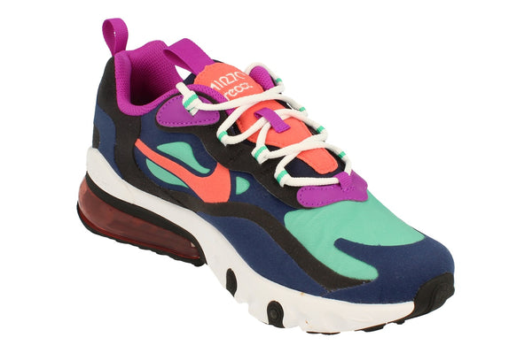 Nike Air Max 270 React GS Bq0103 402 - Blue Void Magic Ember Black 402 - Photo 0