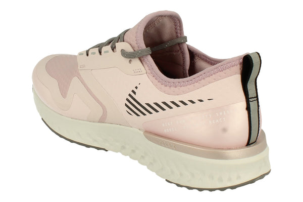 Nike Womens Odyssey React 2 Shield Bq1672  601 - Barely Rose Black Plum Chalk 601 - Photo 0