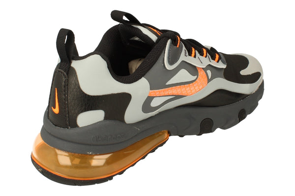 Nike Air Max 270 React Winter GS Bq4760  001 - Black Total Orange Grey 001 - Photo 0