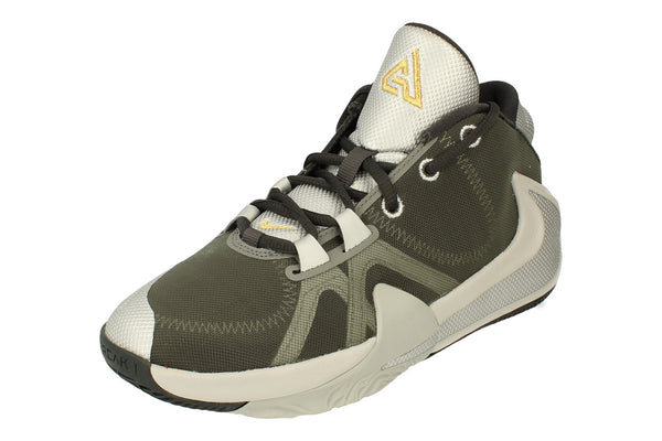 Nike Freak 1 GS Basketball Trainers Bq5633  050 - Smoke Grey Metallic Silver 050 - Photo 0