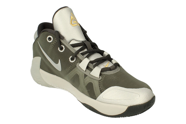 Nike Freak 1 GS Basketball Trainers Bq5633  050 - Smoke Grey Metallic Silver 050 - Photo 0