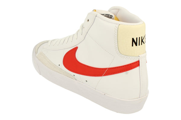 Nike Blazer Mid 77 VNTG Mens Trainers Bq6806  122 - White Picante Red Coconut Milk 122 - Photo 0