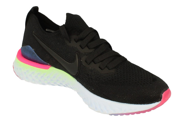 Nike Womens Epic React Flyknit 2 Bq8927  003 - Black Sapphire 003 - Photo 0