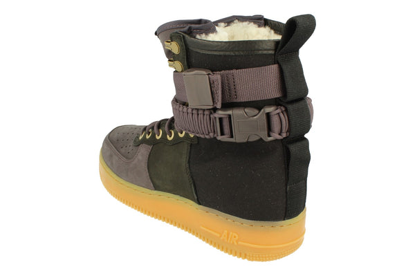 Nike Sf Af1 PRM Mens Hi Top Trainers Bv0130  001 - Black Grey 001 - Photo 0