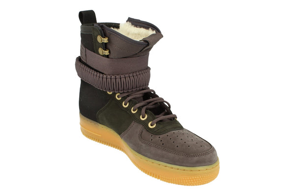 Nike Sf Af1 PRM Mens Hi Top Trainers Bv0130  001 - Black Grey 001 - Photo 0