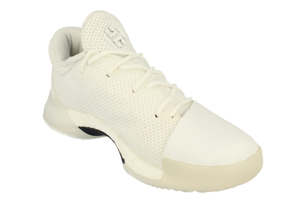 Adidas Harden Vol.1 Junior Basketball Trainers Sneakers  - White Grey Black Bw1110 - Photo 0