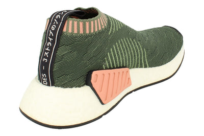 Adidas Originals Nmd_Cs2 Pk Womens Sneakers BY8781 - Green White Pink By8781 - Photo 2