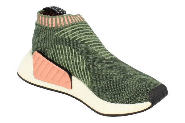 Adidas Originals Nmd_Cs2 Pk Womens Sneakers BY8781 - Green White Pink By8781 - Photo 0
