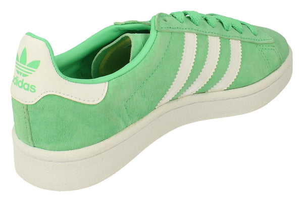 Adidas Originals Campus Womens Trainers Sneakers  BZ0076 - Green White Bz0076 - Photo 0