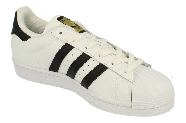 Adidas Originals Superstar Mens Trainers Sneakers C77124 - White Black White C77124 - Photo 0